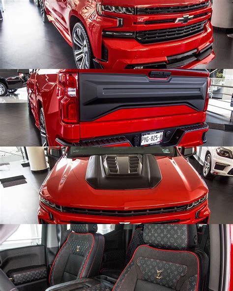 red chevy silverado with louis vuitton interior|louis vuitton belts interior.